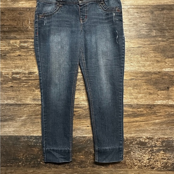 Componix Cropped Blue Ankle Jeans with Relaxed Style Womens 12 - Picture 1 of 10